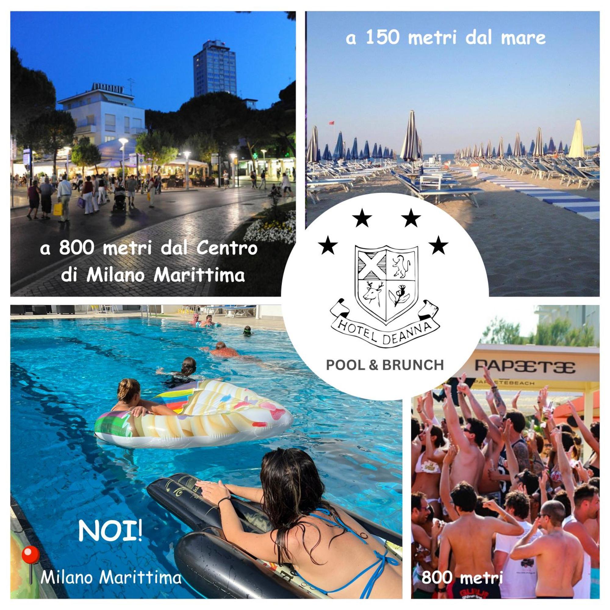 G&D Hotel Deanna Pool&Brunch Milano Marittima Ngoại thất bức ảnh